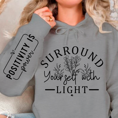 Bluza z kapturem Positivity Is Power