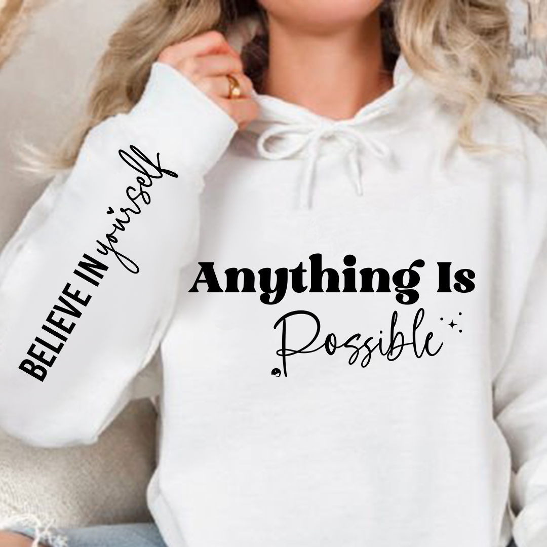 Bluza z kapturem Possible Believe Yourself