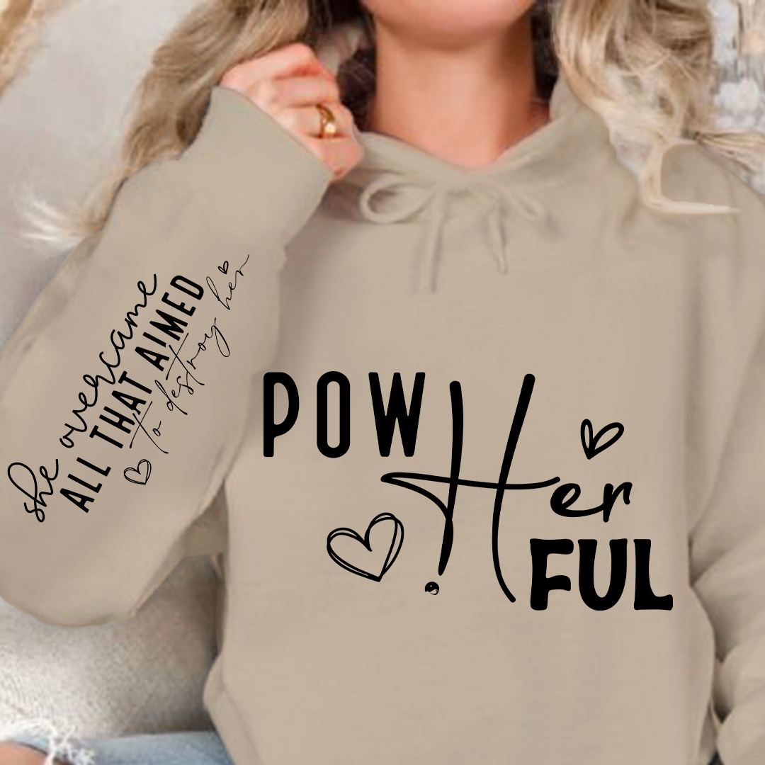 Bluza z kapturem Pow Her Ful