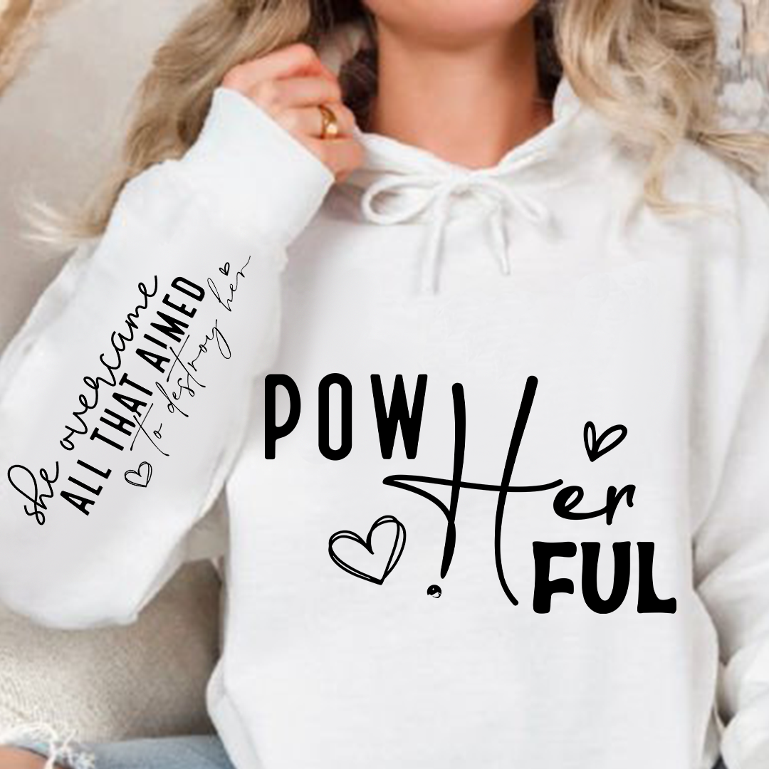 Bluza z kapturem Pow Her Ful