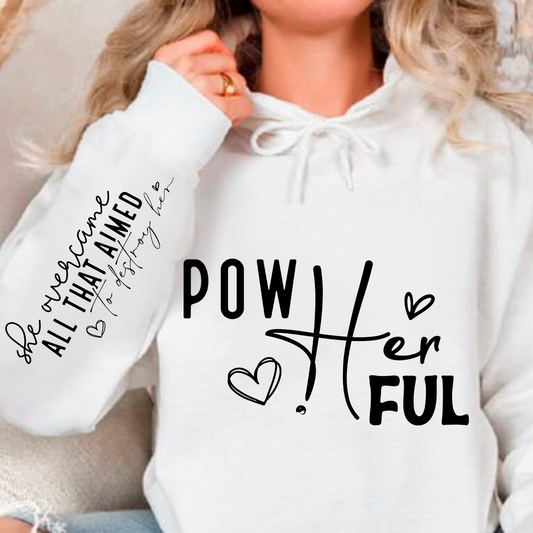 Bluza z kapturem Pow Her Ful