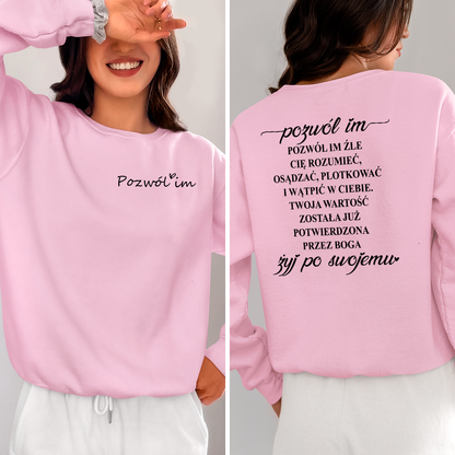 Bluza Unisex Pozwól Im