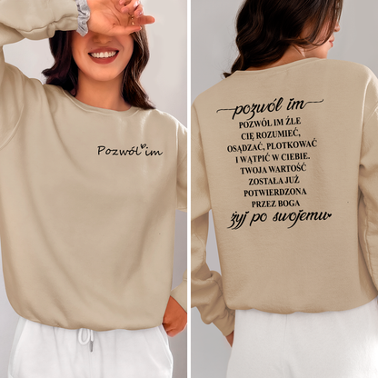 Bluza Unisex Pozwól Im