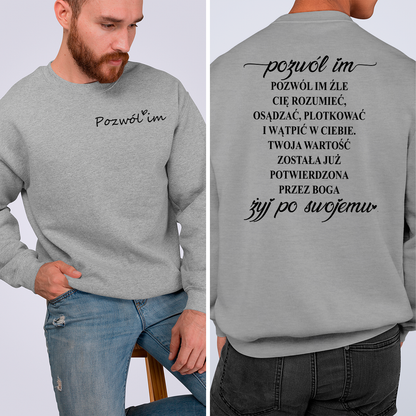 Bluza Unisex Pozwól Im