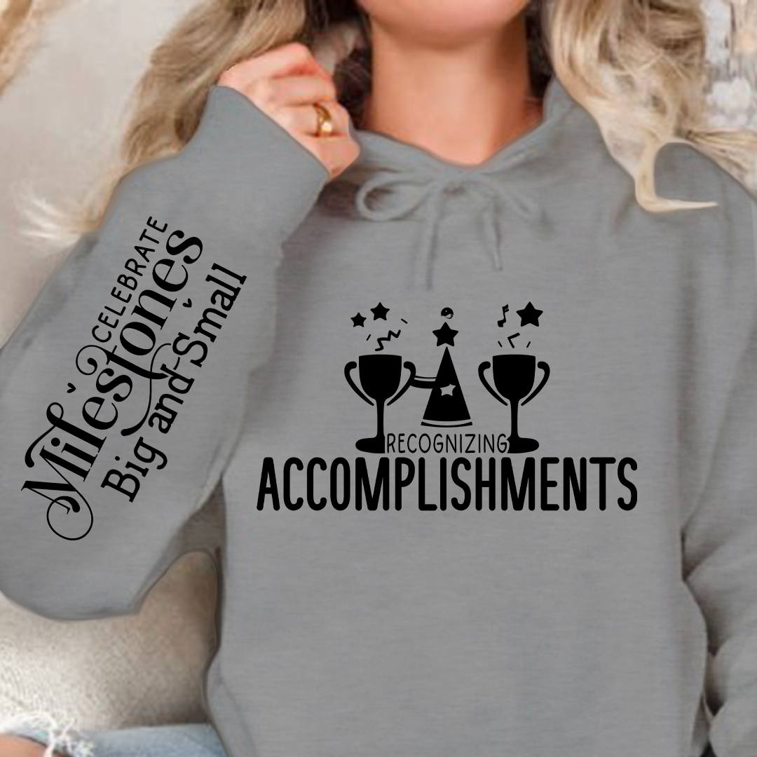 Bluza z kapturem Recognizing Accomplishments