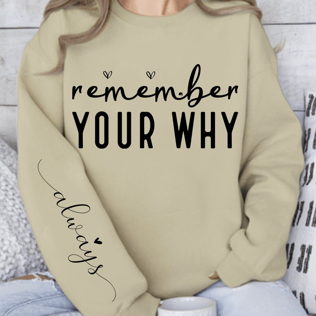 Bluza Unisex Remember Your Why