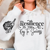 Bluza z kapturem Resilience is the Key to Success 