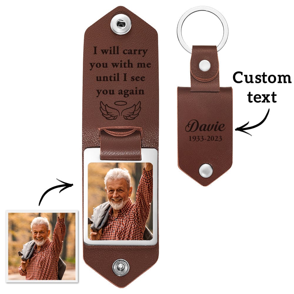 Brelok z personalizowanym zdjęciem na Dzień Babci i Dziadka, prezent dla dziadków