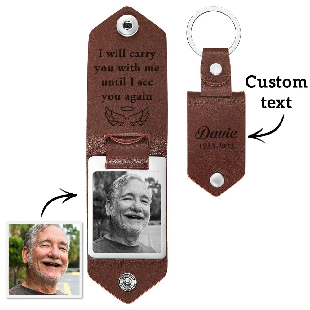 Brelok z personalizowanym zdjęciem na Dzień Babci i Dziadka, prezent dla dziadków