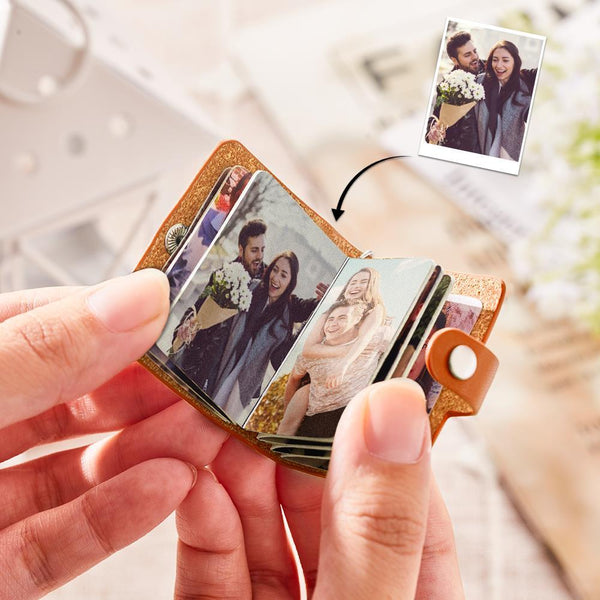 Personalizowany brelok ze zdjęciami w albumie na prezent dla Mamy