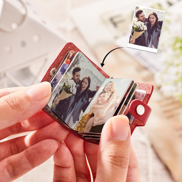 Personalizowany brelok ze zdjęciami w albumie na prezent dla Mamy