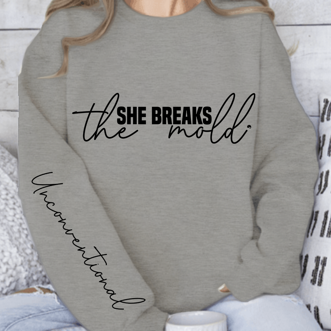 Bluza Unisex She breaks the mold