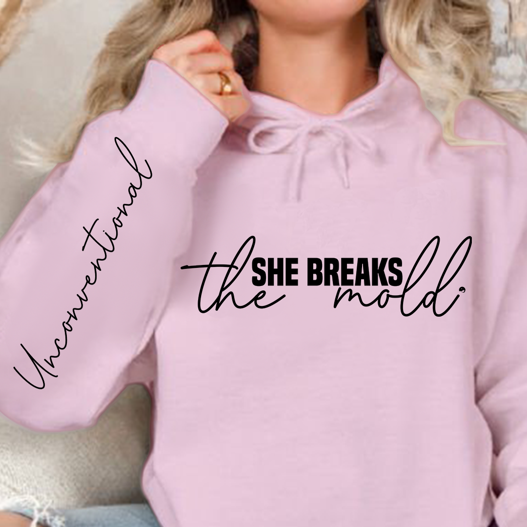 Bluza z kapturem She breaks the mold