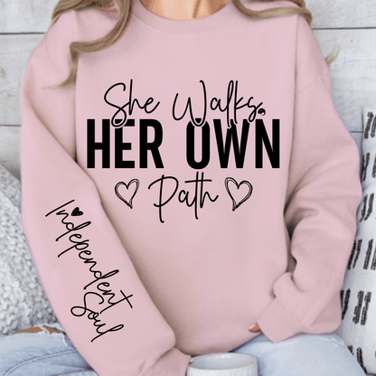 Bluza Unisex She Walks Her Own Path