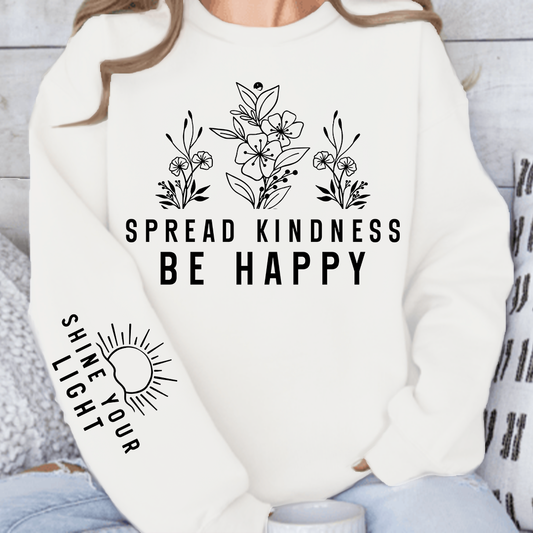 Bluzy Damskie Spread Kindness Be Happy