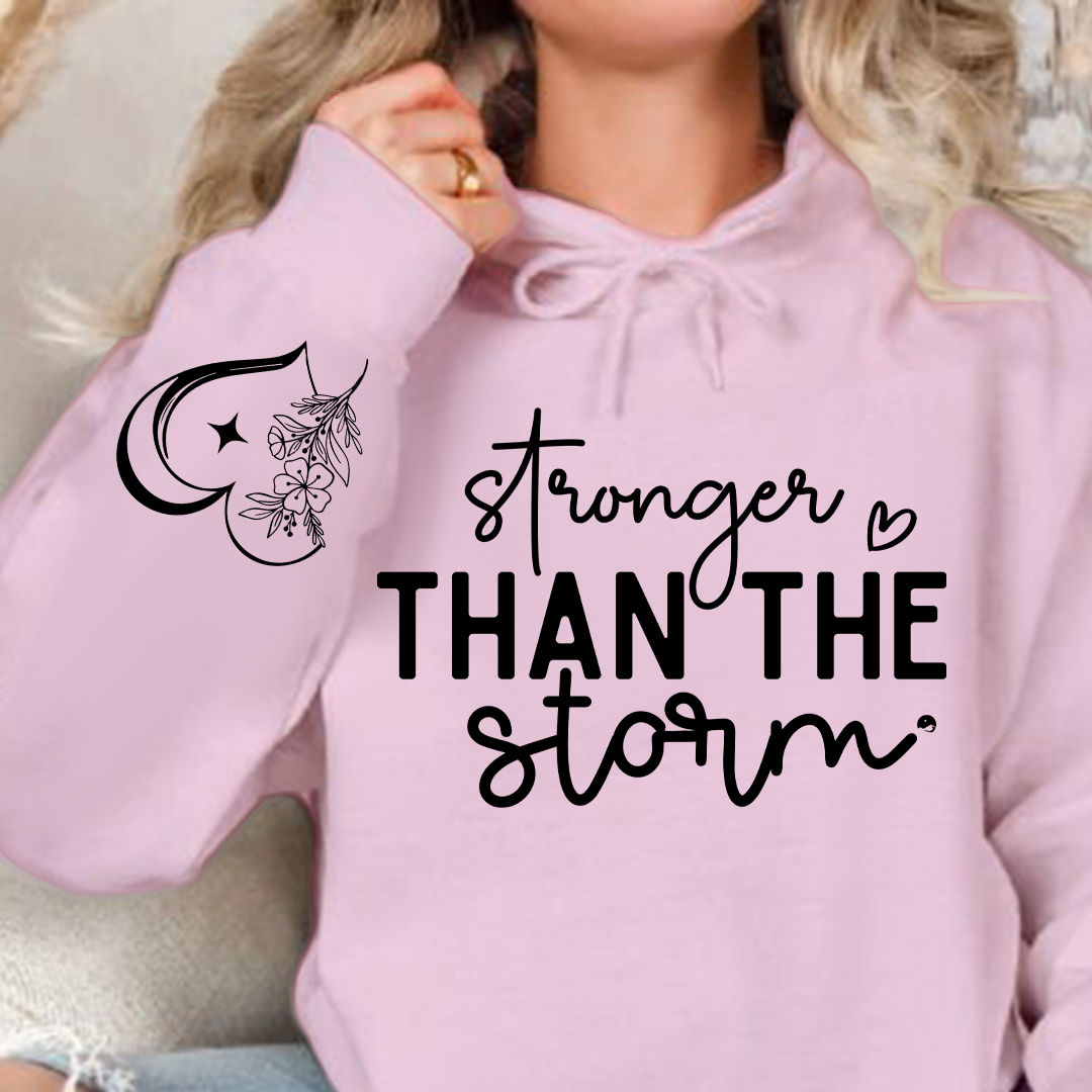 Bluza z kapturem Stronger Than The Storm