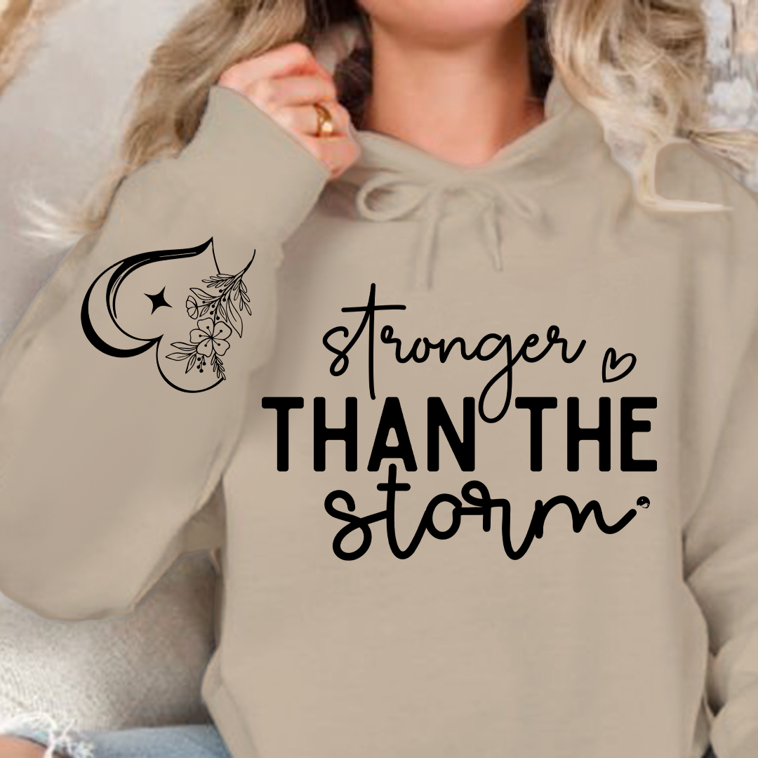 Bluza z kapturem Stronger Than The Storm