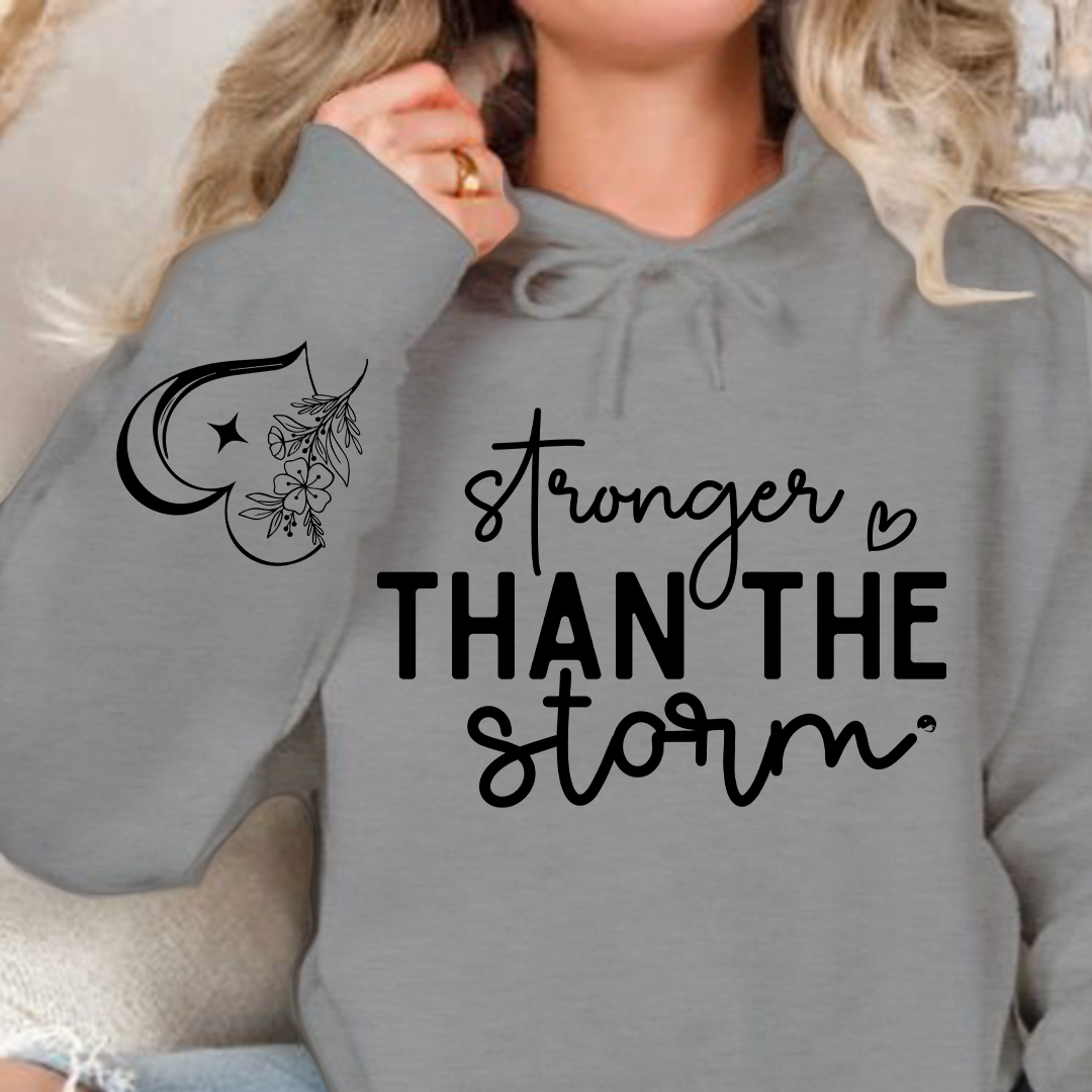 Bluza z kapturem Stronger Than The Storm