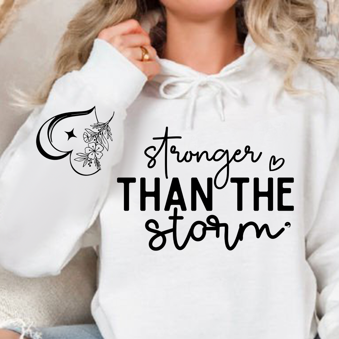 Bluza z kapturem Stronger Than The Storm