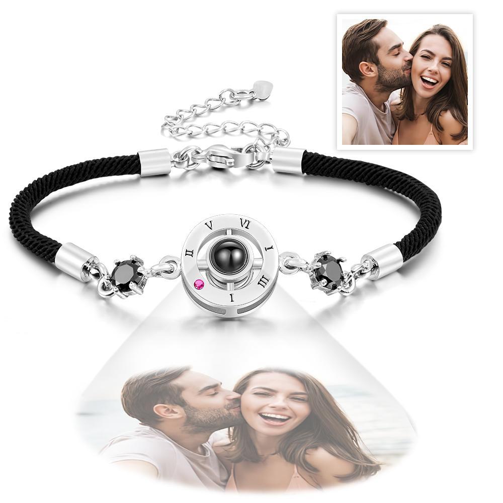 Custom Projection Photo Bracelet Copper