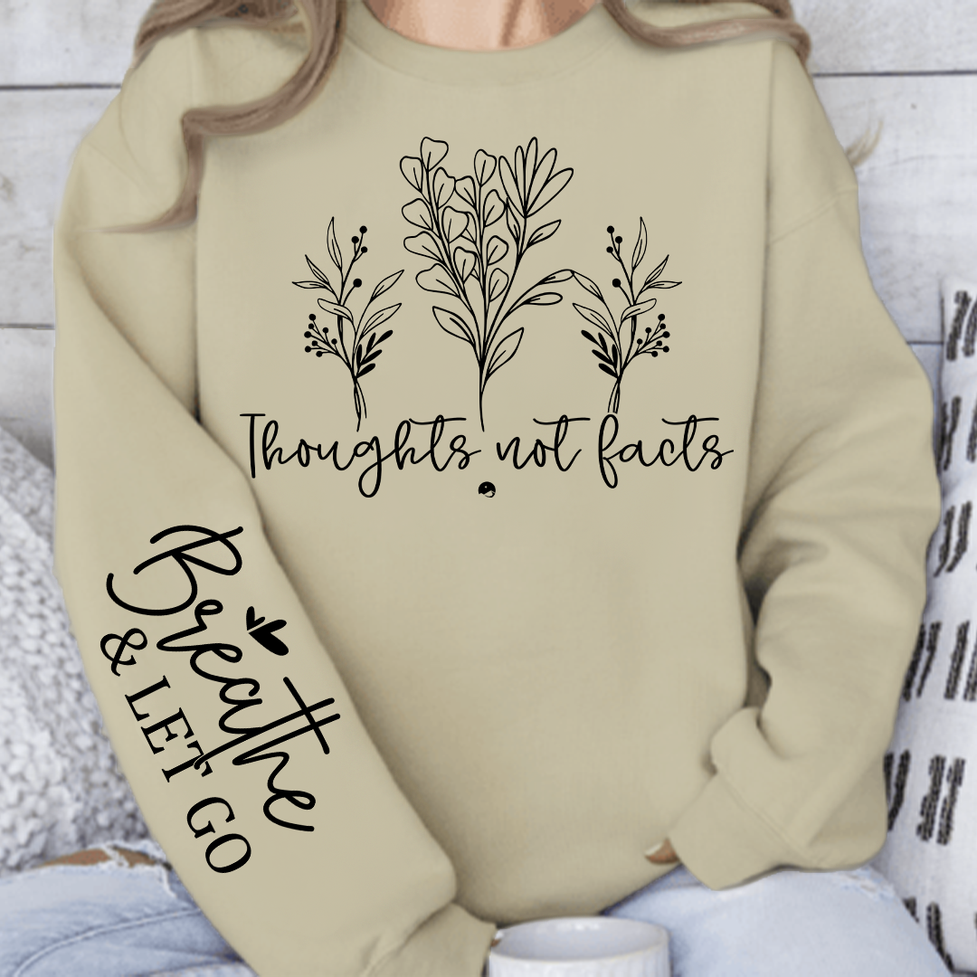 Bluza Unisex Thoughts, Not Facts