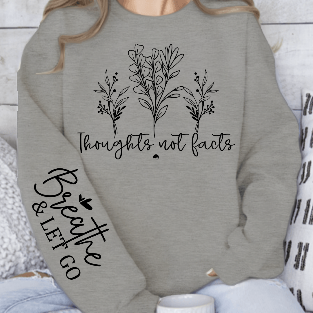 Bluza Unisex Thoughts, Not Facts