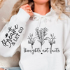 Bluza z kapturem Thoughts, Not Facts