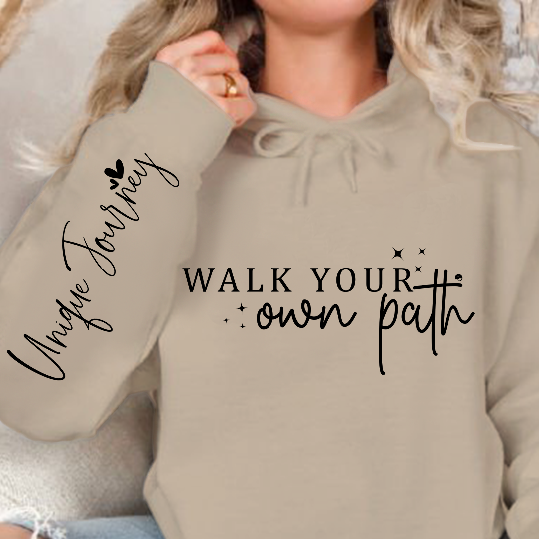 Bluza z kapturem Walk Your Own Path