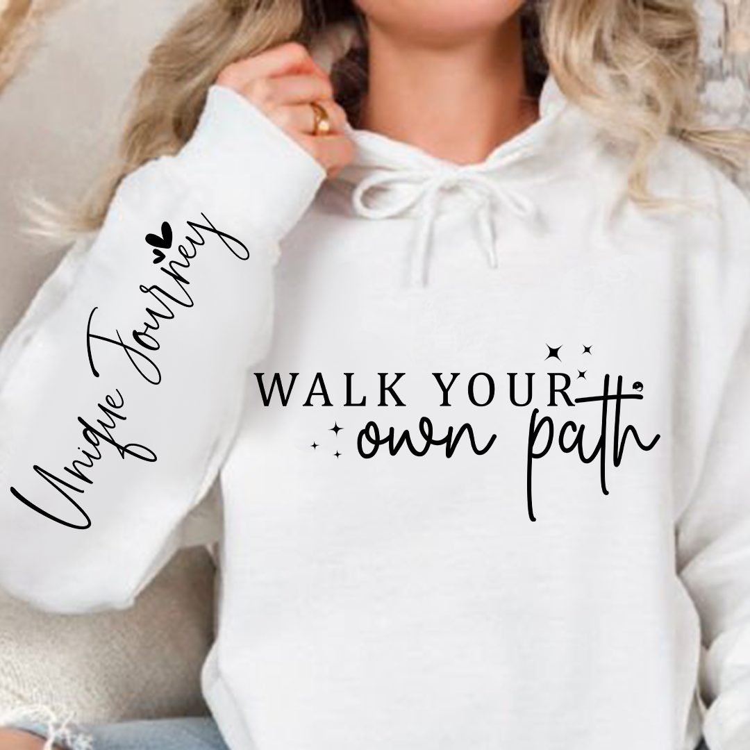 Bluza z kapturem Walk Your Own Path