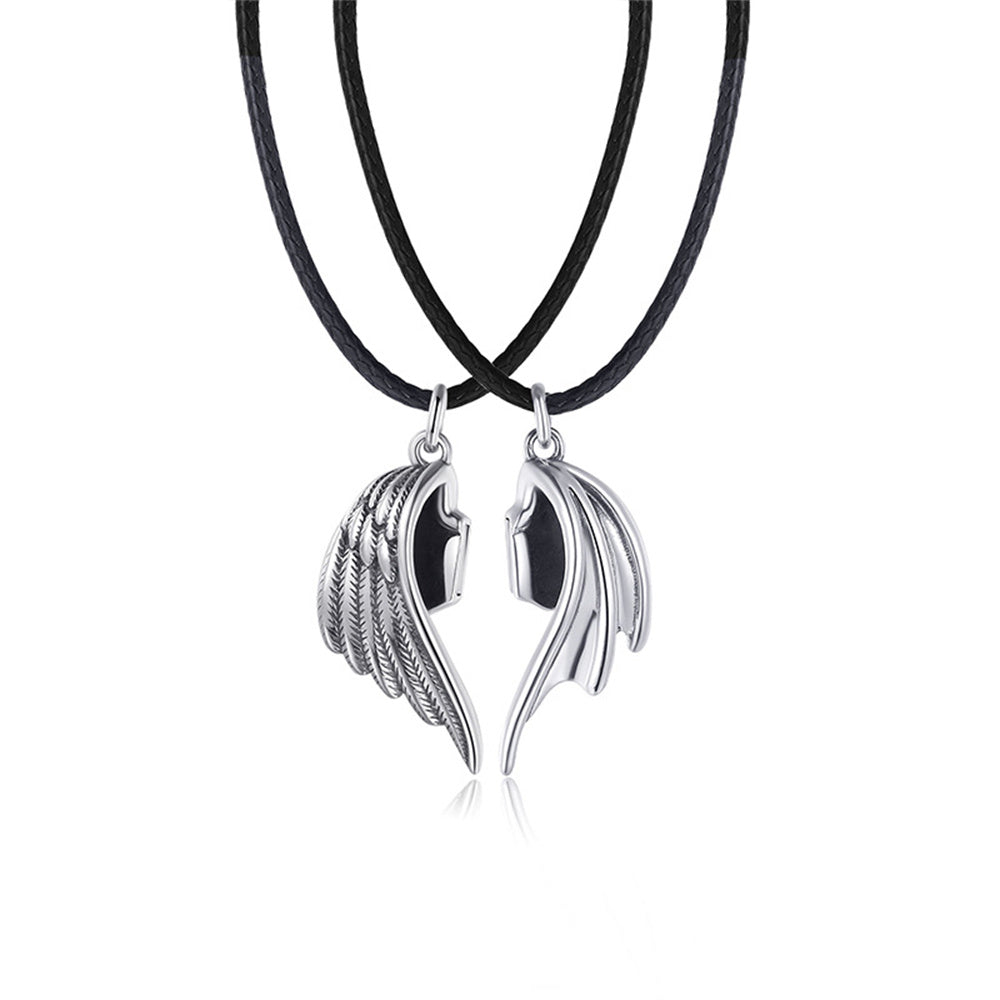 Couple Necklace Magnetic Matching Necklaces for Couples Valentine's Gift for Lover