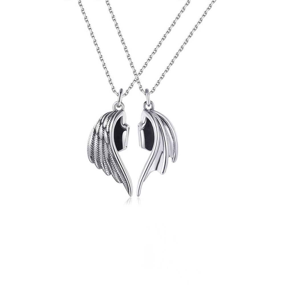 Couple Necklace Magnetic Matching Necklaces for Couples Valentine's Gift for Lover