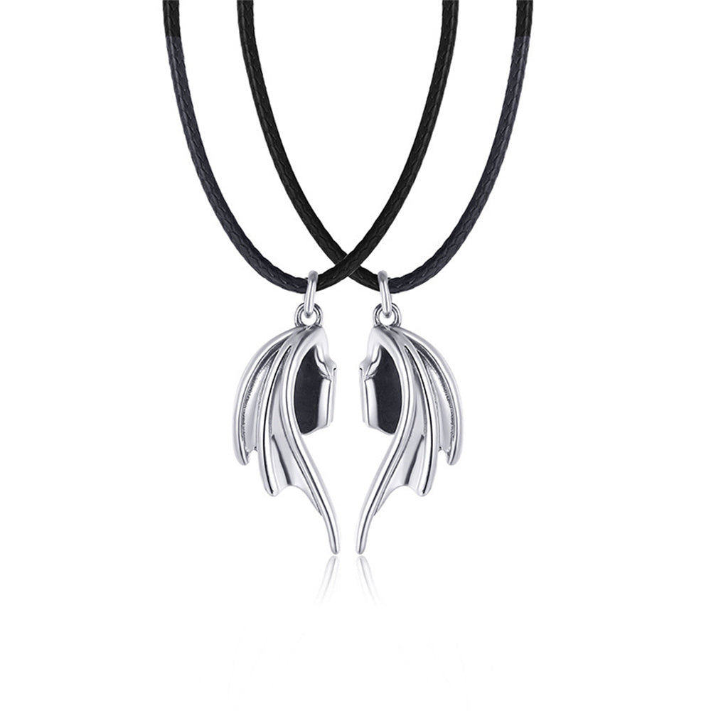Couple Necklace Magnetic Matching Necklaces for Couples Valentine's Gift for Lover