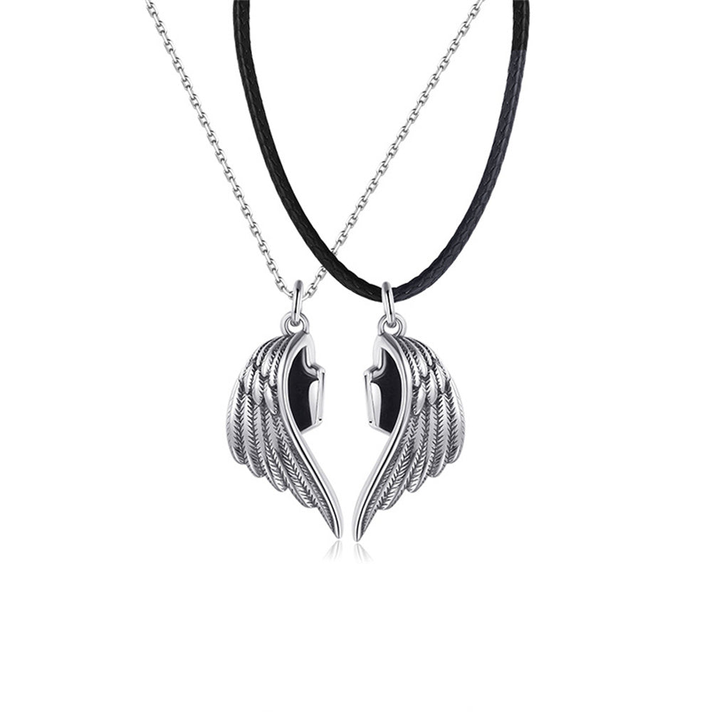 Couple Necklace Magnetic Matching Necklaces for Couples Valentine's Gift for Lover
