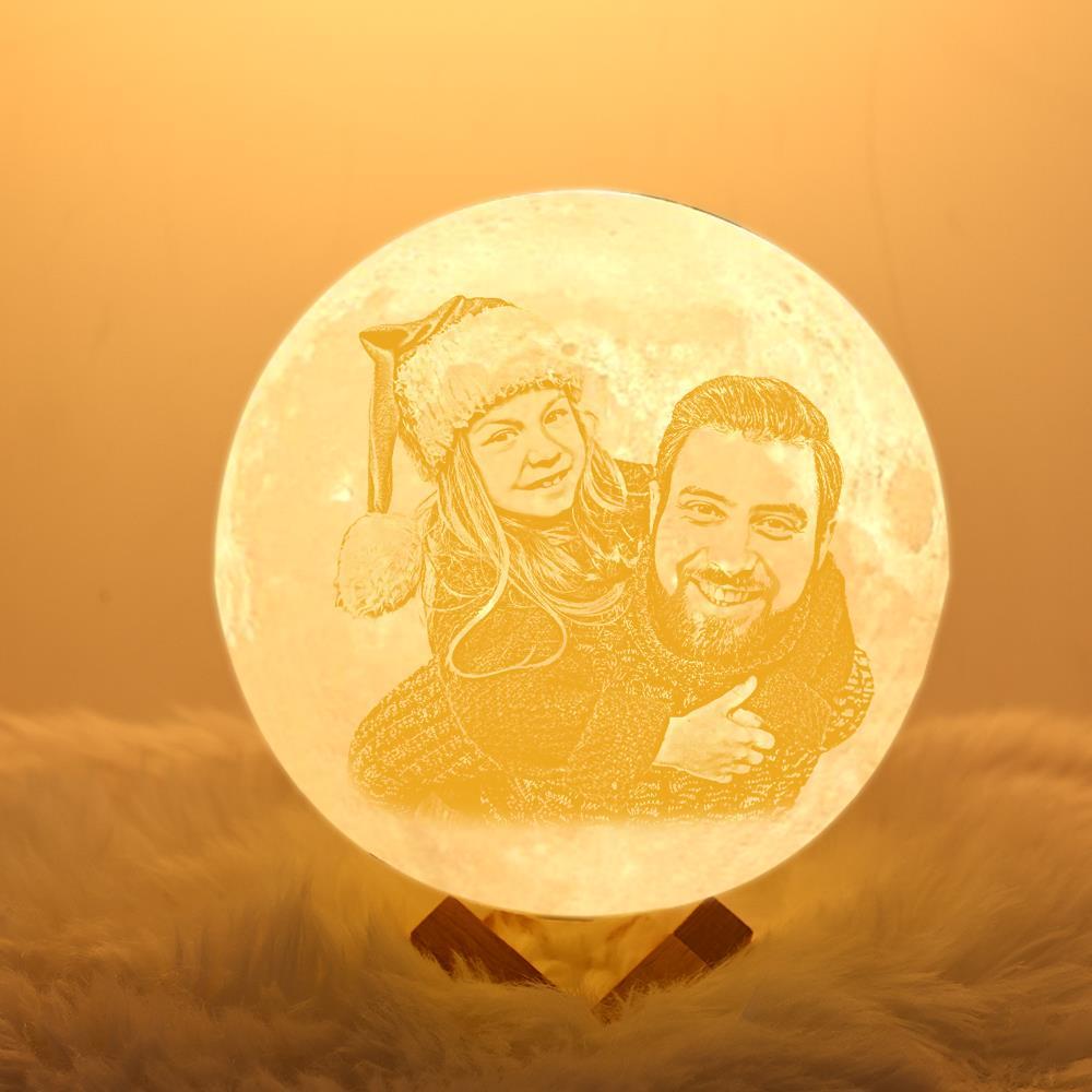 Lampa 3D z personalizowanym zdjęciem na Dzień Babci i Dziadka