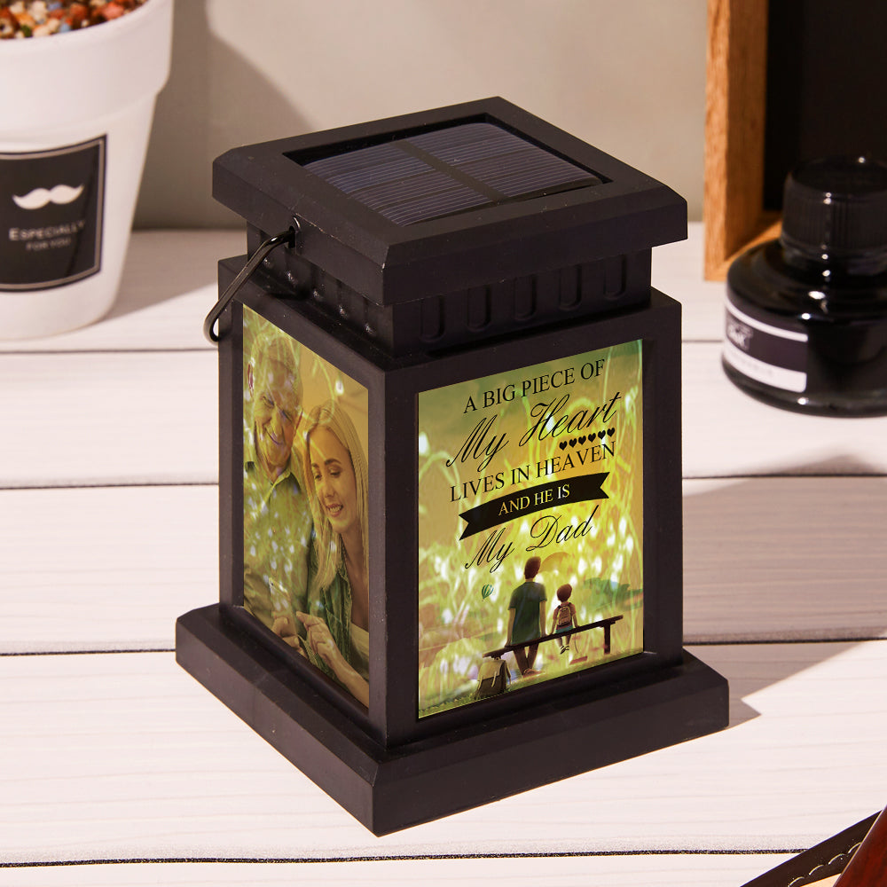 Lampa z personalizowanym zdjęciem na Dzień Babci i Dziadka, prezent dla dziadków