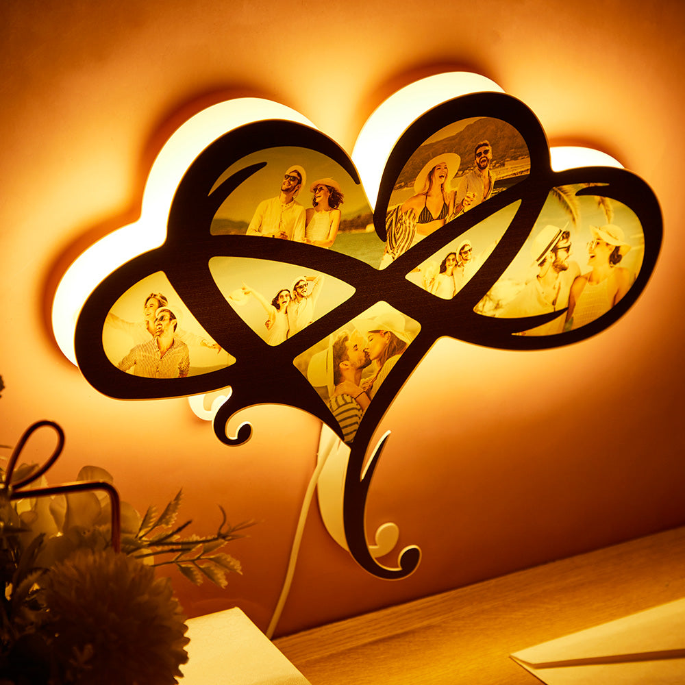 Personalizowana lampa nocna z własnym zdjęciem, idealny prezent na rocznicę