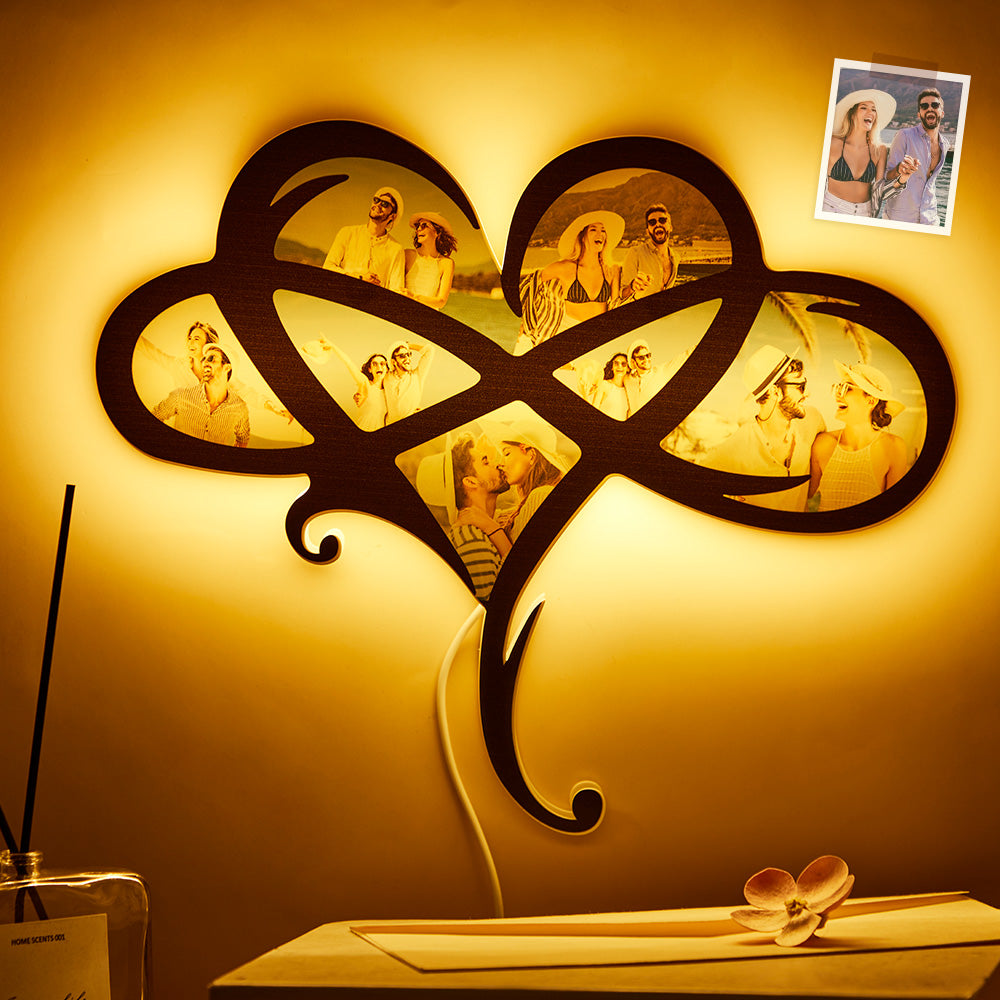 Personalizowana lampa nocna z własnym zdjęciem, idealny prezent na rocznicę