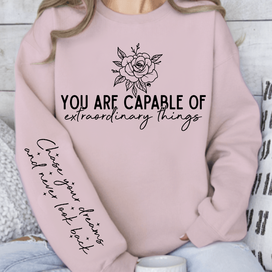 Bluza Unisex You are capable of extraordinary things