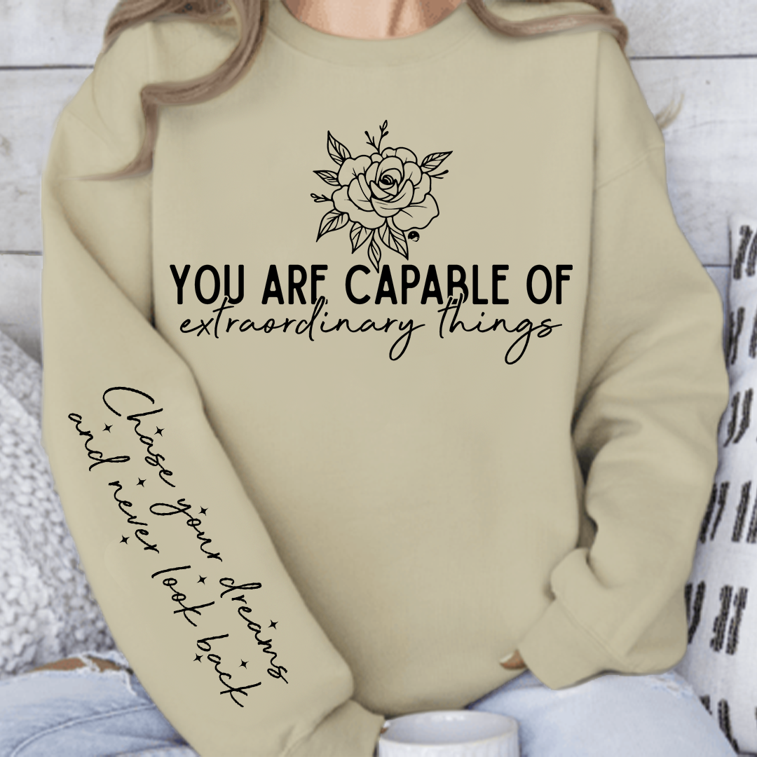 Bluza Unisex You are capable of extraordinary things
