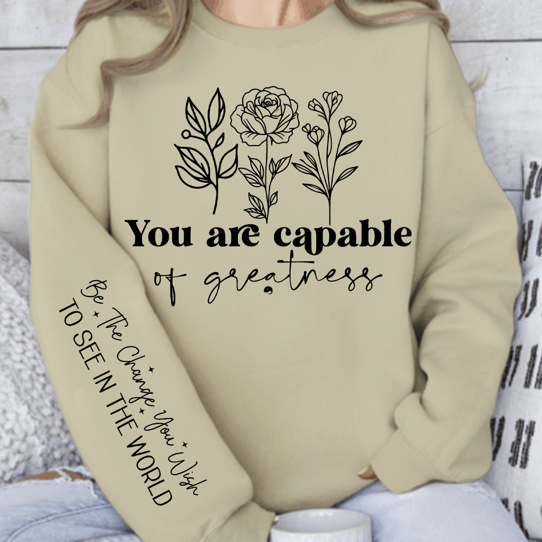Bluza Unisex You are capable of greatness