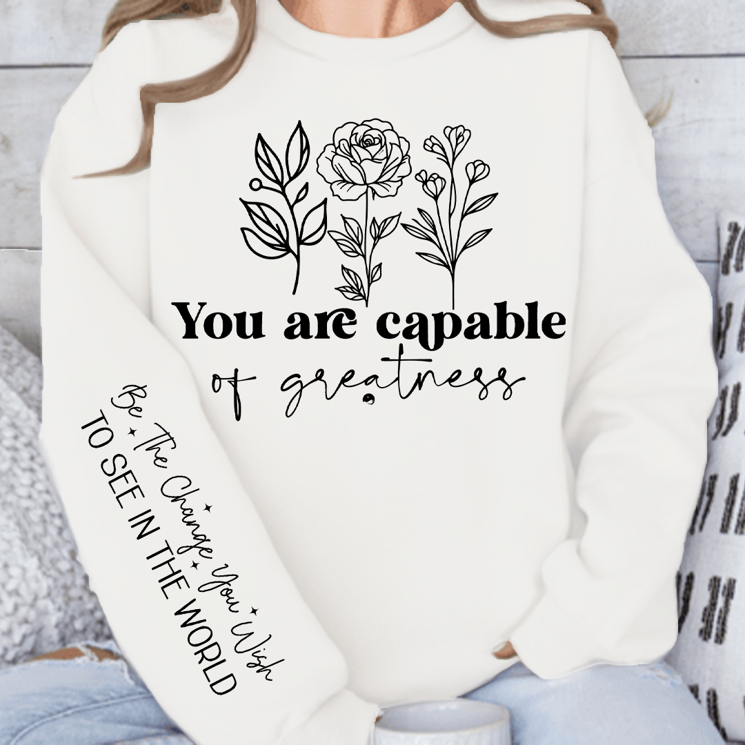 Bluza Polarowa Damska You are capable of greatness