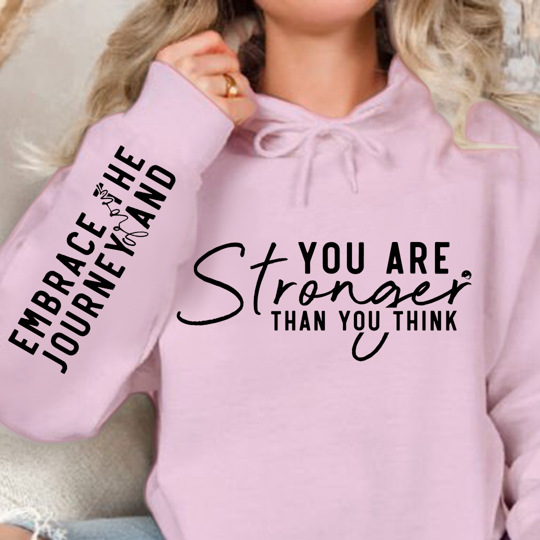 Bluza z kapturem You are stronger than you think