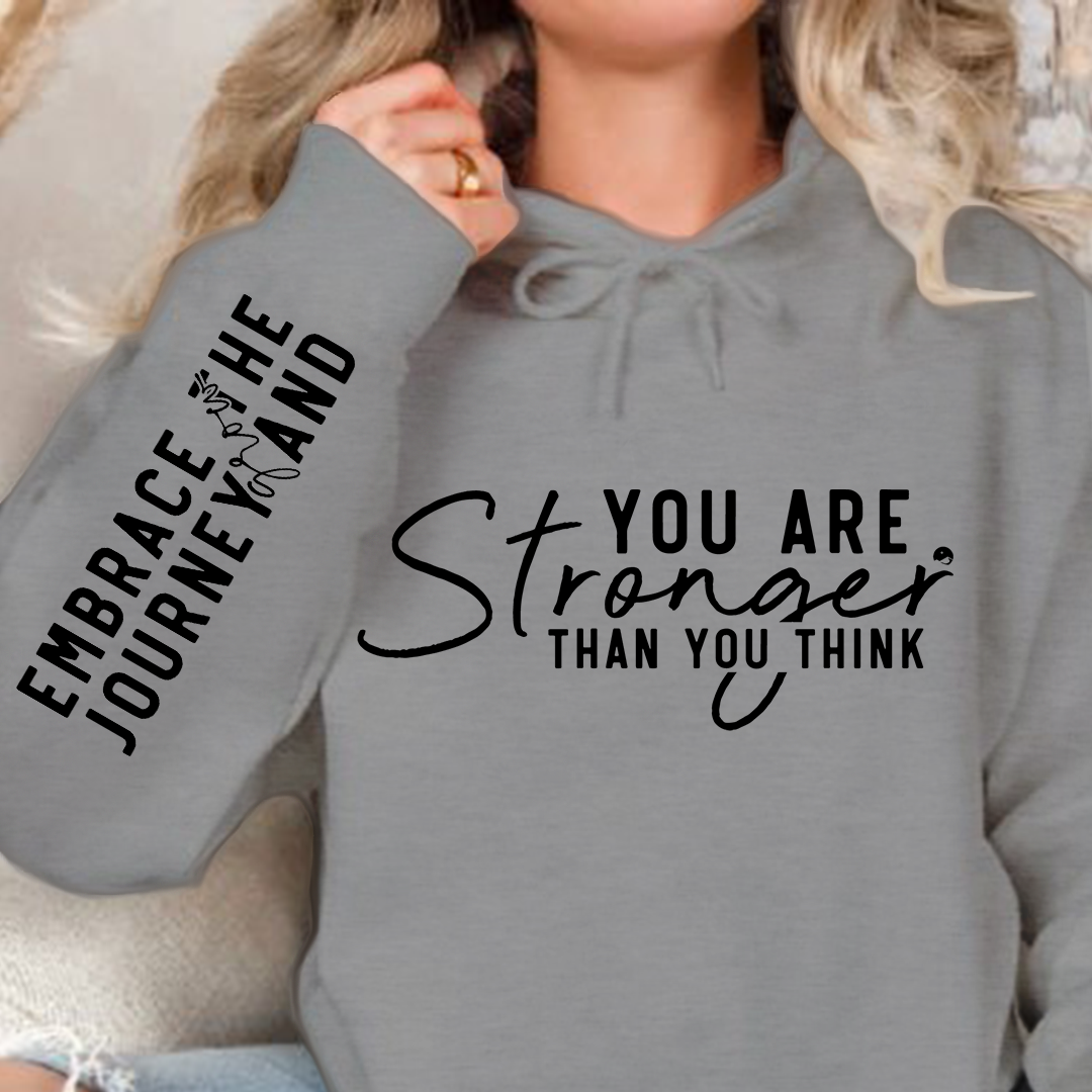 Bluza z kapturem You are stronger than you think