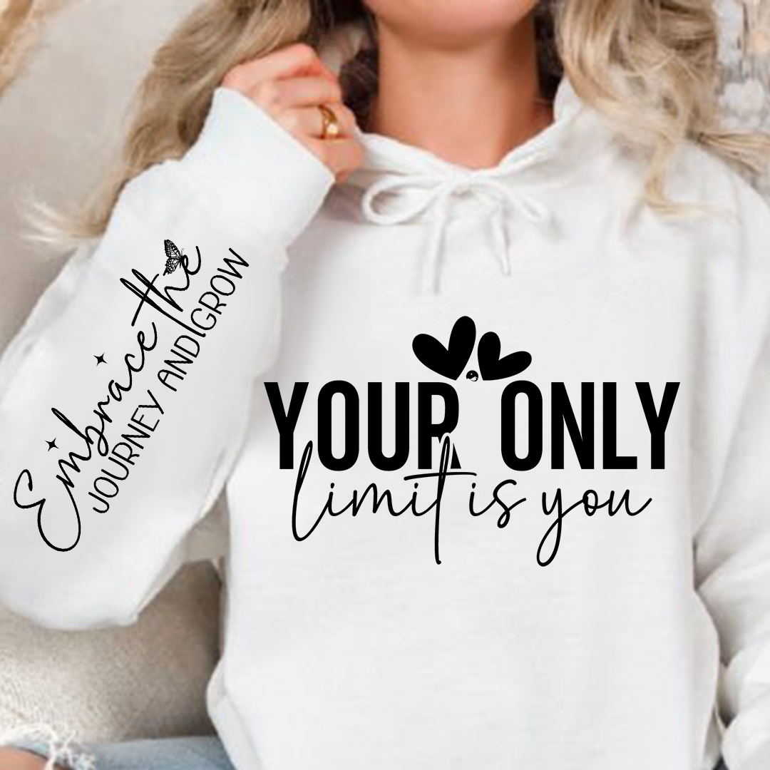 Bluza z kapturem Your only limit is you 