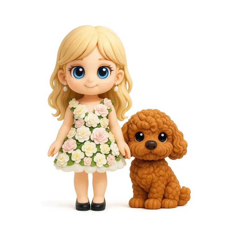 Figurka personalizowana 3D na biurko z Twoim zdjęciem, prezent na urodziny