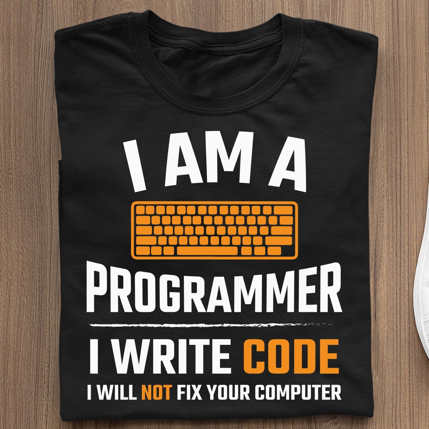 Programista Prezent Koszulka I Am A Programmer I Write Code I Will Not Fix Your Computer