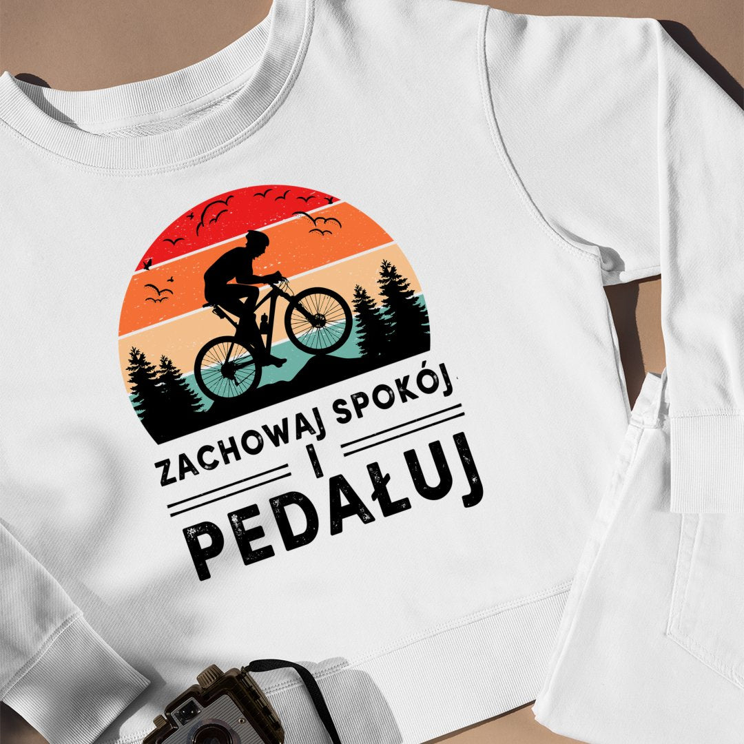 Bluza Unisex Spokój, Pedałuj