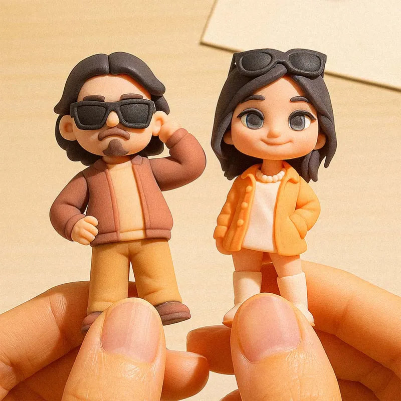 Figurka personalizowana 3D na biurko z Twoim zdjęciem, prezent na urodziny
