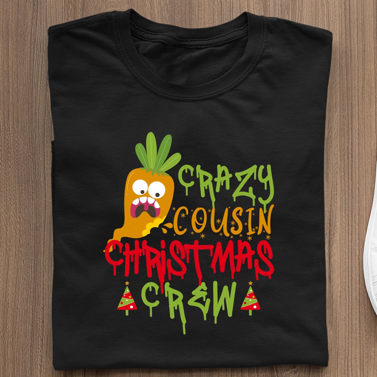 Koszulka Crazy Cousin Christmas Crew