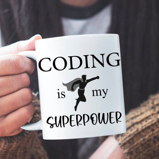 Prezent Dla Programistów Kubek Coding Is My Superpower